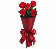 Букет 5 Красных роз Эдлесс Лав в Красногородске