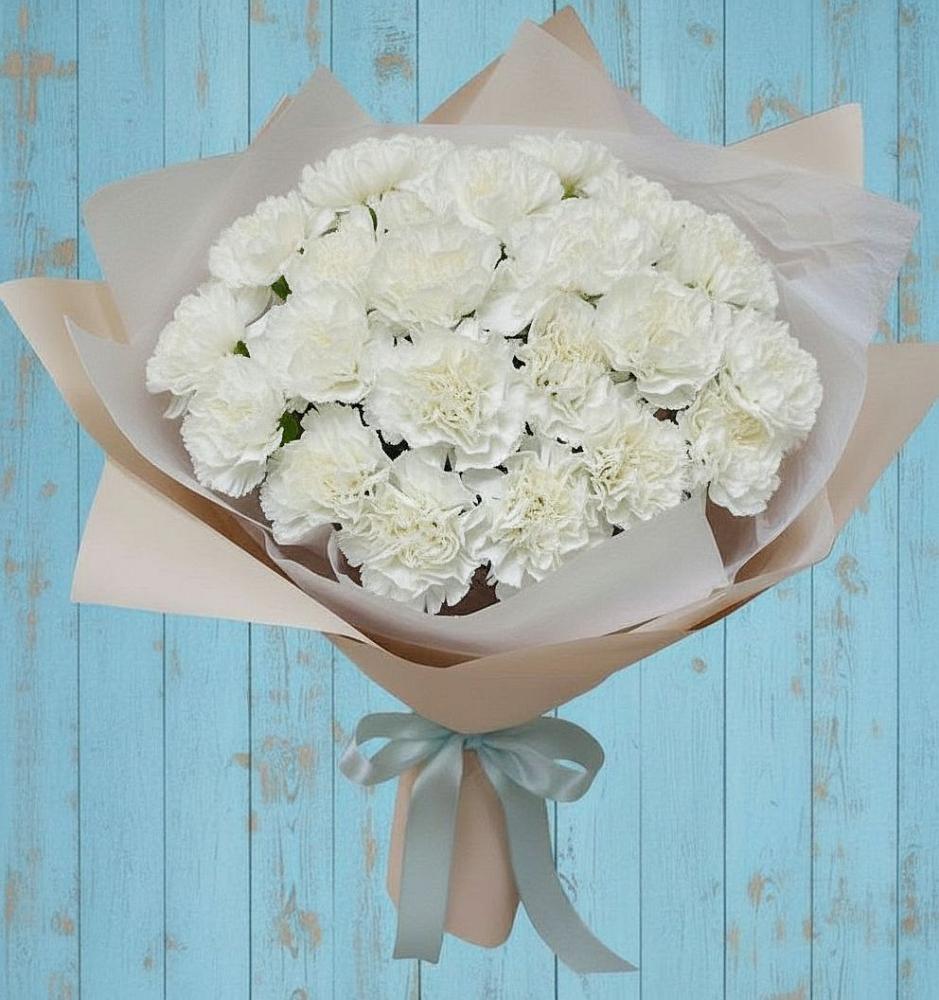 Букет цветов из: Гвоздики в Красногородске