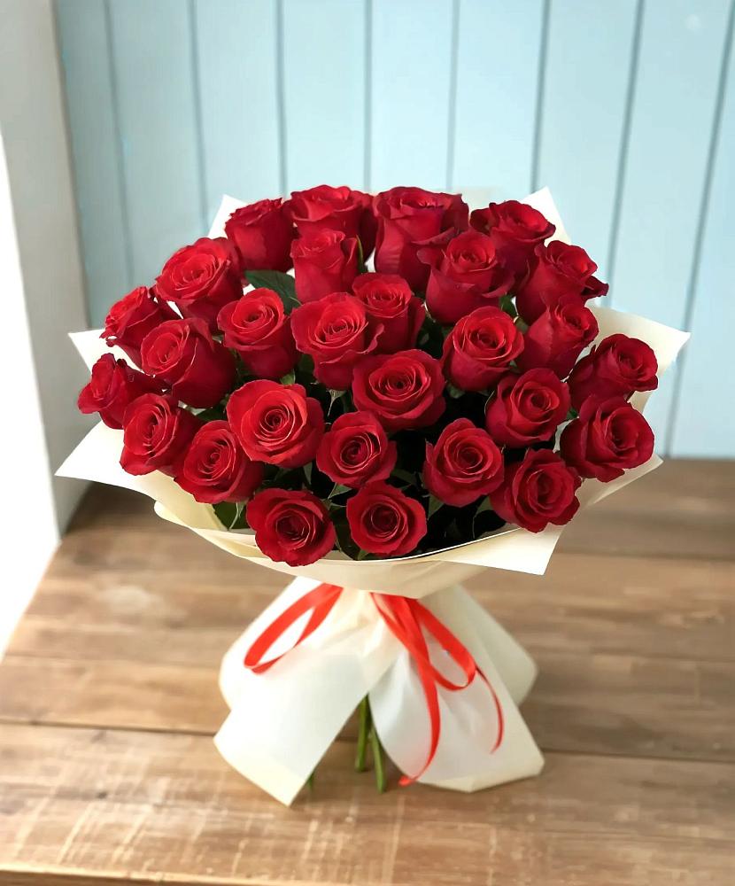 Букет 29 Красных роз в Красногородске