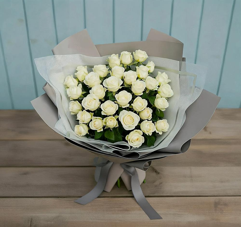 Букет Белоснежная нежность в Красногородске