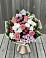 Букет цветов из: Альстромерии, Гвоздики, Розы и Хризантемы в Красногородске