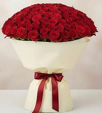 Букет 101 Красная роза Милано #REPLACE_PRED# Красногородске