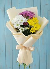 Букет цветов из:  Хризантемы в Красногородске