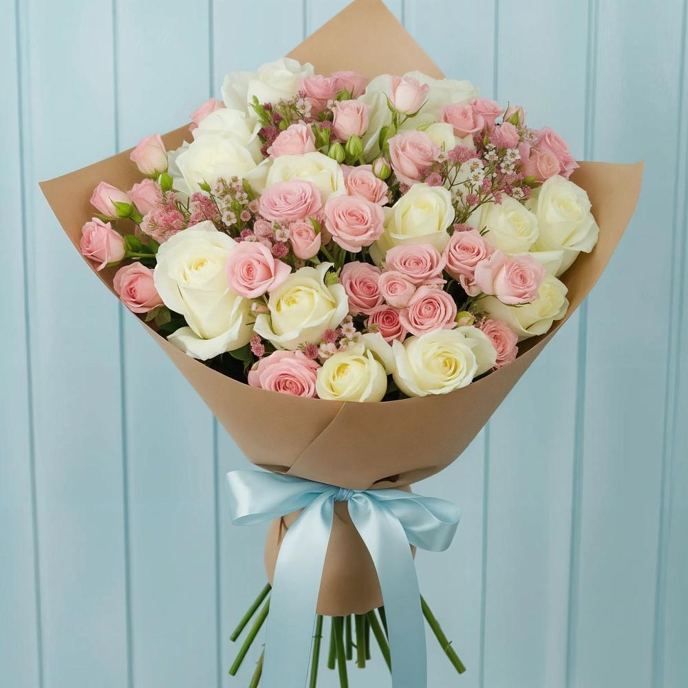 Букет цветов из: Розы в Красногородске