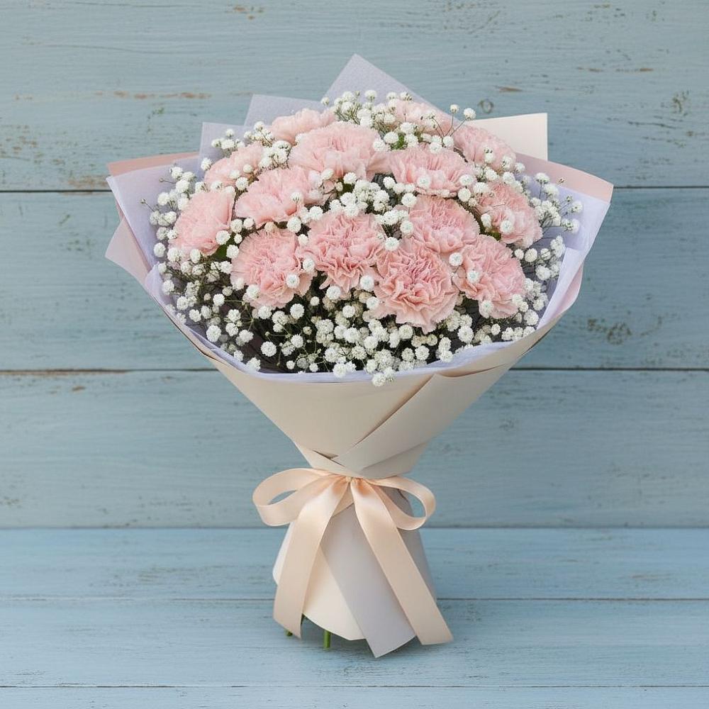 Букет цветов из: Гвоздики в Красногородске