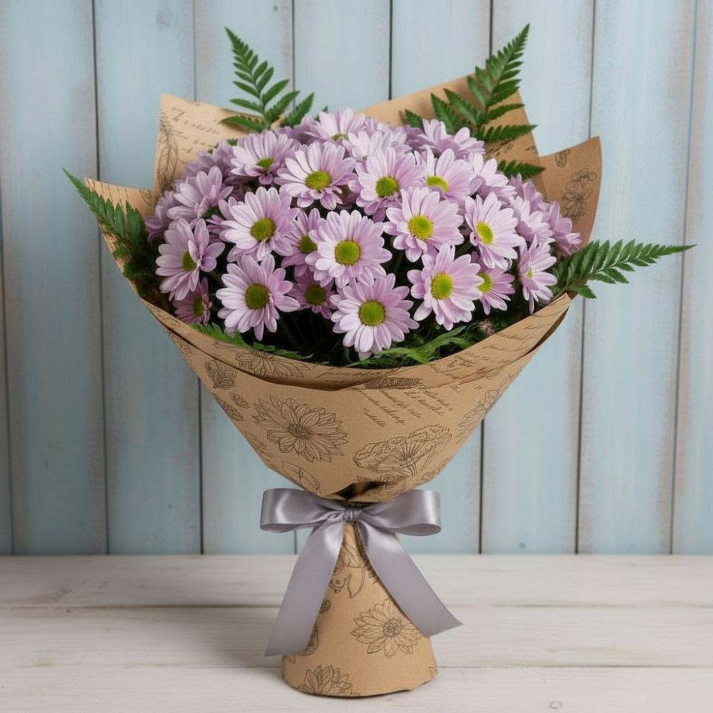Букет цветов из: Хризантемы в Красногородске