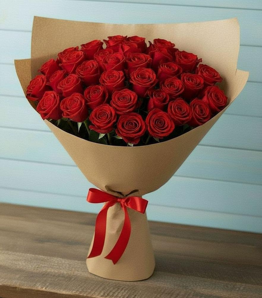 Букет Красные розы Милано в Красногородске