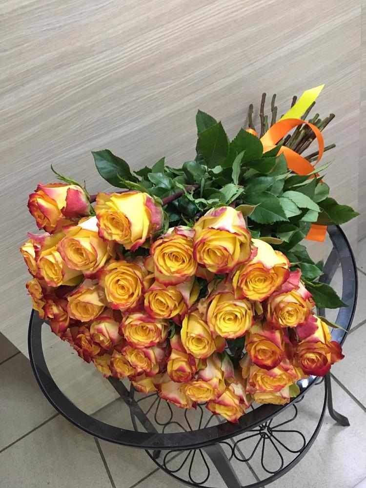 Букет Желтые розы в Красногородске