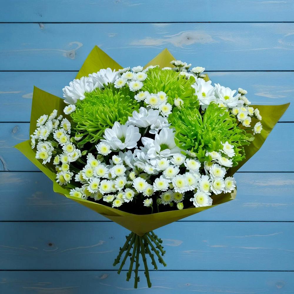 Букет цветов из: Хризантемы в Красногородске