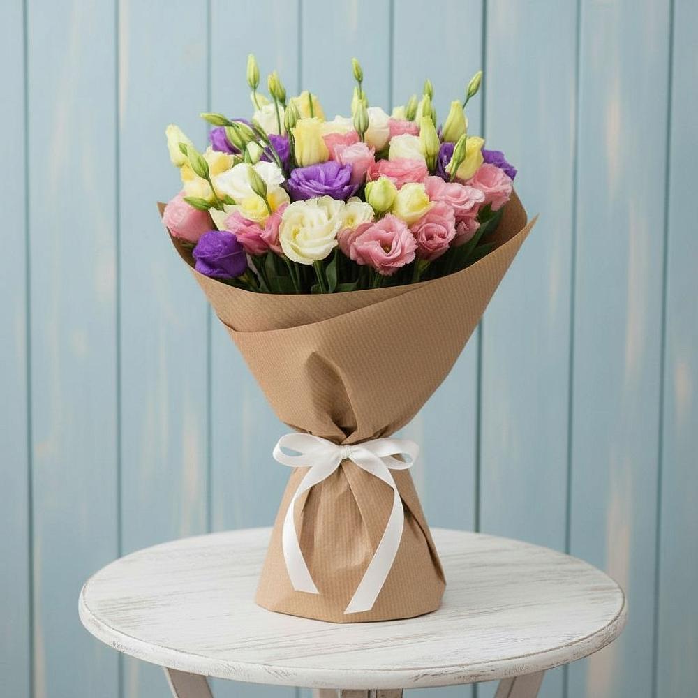 Букет цветов из: Лизиантусы в Красногородске