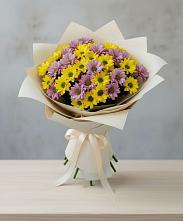 Букет цветов из:  Хризантемы в Красногородске